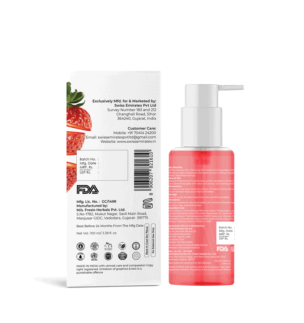 Berry Radiance Face Wash Gel - Image 2