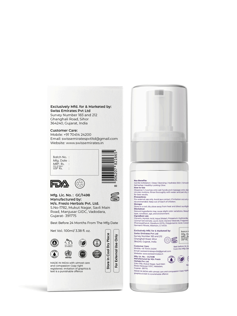 Lactic Foam Face Wash - Image 2
